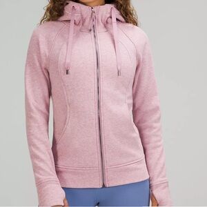 Lululemon Athletica Light Pink Zip-Up Hoodie